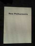 SIR GEORG SOLTI CONDUCTOR DIRIGENT NEW PHILHARMONIA LONDON CONCERT PROGRAMME PROGRAM - Programmes