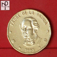 DOMINICANA REPUBLIC 1 PESO 1993 -    KM# 80,2 - (Nº52997) - Dominikanische Rep.