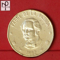 DOMINICANA REPUBLIC 1 PESO 1992 -    KM# 80,2 - (Nº52999) - Dominikanische Rep.