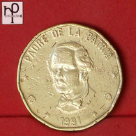 DOMINICANA REPUBLIC 1 PESO 1991 -    KM# 80,2 - (Nº53000) - Dominikanische Rep.