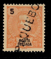 ! ! Ponta Delgada - 1897 D. Carlos 05 R - Af. 14 - Used  (PAQUEBOT Cancel) - Ponta Delgada