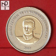 DOMINICANA REPUBLIC 10 PESOS 2007 -    KM# 106 - (Nº53004) - Dominikanische Rep.