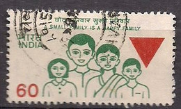 India 1987 - Family Planning Scott#1146 - Used - Gebruikt