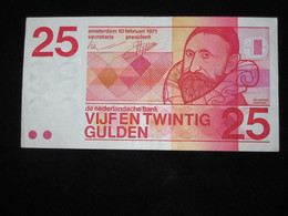 PAYS-BAS - 25 VIJF EN TWINTIG Gulden 1971 - De Nederlandsche Bank **** EN ACHAT IMMEDIAT **** - 25 Florín Holandés (gulden)