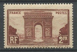 FRANCE 1929 N° 258 ** Neuf MNH Superbe C 95 € Monuments Sites Arc De Triomphe Etoile - Neufs