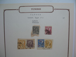 Tunisie Etude Oblitération Voir Scan  :  Gafour - Used Stamps