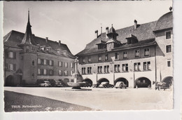 ✅CPA THUN Rathausplatz N°3834 Ed.Artur Baur Oberhofen  Circa 1950 9x14cm #230170 - Oberhofen Am Thunersee