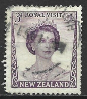 New Zealand 1953. Scott #286 (U) Queen Elizabeth II - Oblitérés