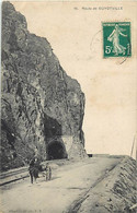 Pays Div -ref CC452- Algerie -route De Guyotville - Petit Plan Tunnel Rails Ligne De Chemin De Fer  - - Sonstige & Ohne Zuordnung