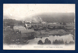 08.  Vallée De La Meuse. Monthermé. Les Forges De Laval-Dieu. Péniches. 1907 - Montherme