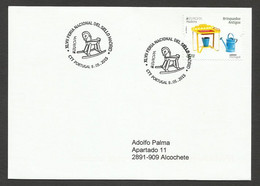 Portugal Madère Madeira Europa CEPT 2015 Vieux Jouets  FDC Voyagé Cachet Feria Del Sello Madrid Old Toys Madrid Postmark - 2015