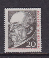 WEST GERMANY  -  1965 Bismarck 20pf Never Hinged Mint - Ungebraucht