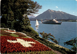 Schlosspark Oberhofen (77-1) * 18. 6. 1979 - Oberhofen Am Thunersee