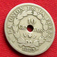 Bolivia 10 Centavos 1883 Bolivie #2 W ºº - Bolivia