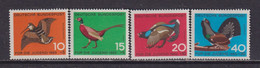 WEST GERMANY  -  1965 Birds Set Never Hinged Mint - Ungebraucht