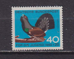 WEST GERMANY  -  1965 Birds 40pf+20pf Never Hinged Mint - Ungebraucht