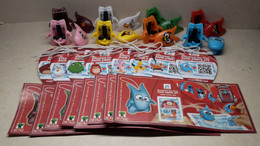 2018 Ferrero - Kinder Surprise - SE742-SE742G - Joy - Angry Birds - Complete Set + 8 BPZ's - Monoblocs