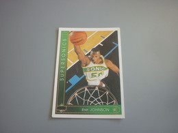 Ervin Johnson Seattle Supersonics NBA Basketball '90s Rare Greek Edition Card - 1990-1999