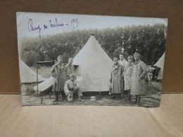 CALUIRE ? (69) Carte Photo Camp Militaire Guerre 1914-18 - Caluire Et Cuire