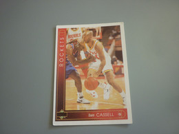 Sam Cassell Houston Rockets NBA Basketball '90s Rare Greek Edition Card - 1990-1999