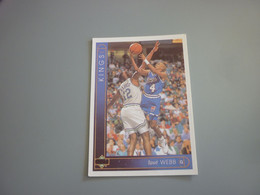 Spud Webb Sacramento Kings NBA Basketball '90s Rare Greek Edition Card - 1990-1999