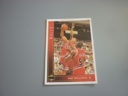 Scott Williams Chicago Bulls NBA Basketball '90s Rare Greek Edition Card - 1990-1999