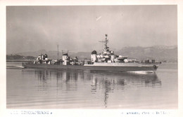 Bateau Guerre - Carte Photo - Le TRIOMPHANT - Marine Militaire Française - Militaria - Guerre