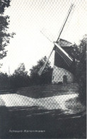 Schoorl, Korenmolen   (het Zichtbare Raster Op De Kaart Is Veroorzaakt Door Het Scannen; De Afbeelding Is Helder) - Schoorl