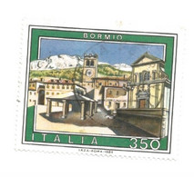 (REPUBBLICA ITALIANA) 1985, PROPAGANDA TURISTICA, BORMIO, LIRE 350 - Francobollo Usato - 1981-90: Used