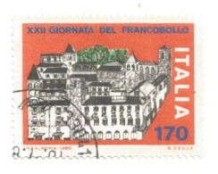 (REPUBBLICA ITALIANA) 1980, SPEZZATURA, 32 VALORI USATI - 1981-90: Used