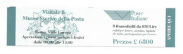 (REPUBBLICA ITALIANA) 1995, ISTITUZIONE POSTE ITALIANE - Libretto Con 8 Francobolli Da Lire 850, MNH* - Cuadernillos