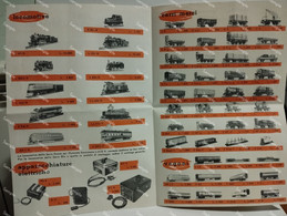 Italy Railway Modeling Modellismo Ferroviario. RIVAROSSI Listino Prezzi Price List 1955 - Other & Unclassified