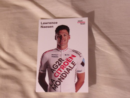 Lawrence Naesen - AG2R Citroen Team - 2022 - Cyclisme