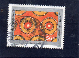 1989 Polinesia Francese - Tapa - Arte Polinesiana - Used Stamps
