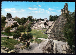 Guatemala 1975 / Main Place - Tikal Peten, Gran Jaguar Templo - Guatemala