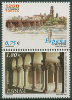 Spanien 2002 Kathedrale Tudela, Kloster Barcelona 3737/38 Postfrisch - 2001-10 Nuevos & Fijasellos