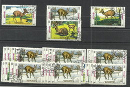 Mongolia 1990 - Fauna ,  7 Sets ,used - Autres - Asie