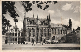 - BRUGGE. - La Justice De Paix, L'Hôtel De Ville Et Basilique Du St-Sang. - - Brugge