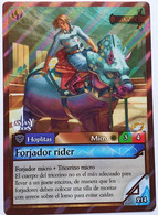 BRONCE #214 FORJADOR RIDER - Carta-Card PANINI Fantasy Riders 3: Rise Of The Dragons - Otros & Sin Clasificación