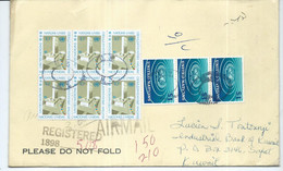 BIG COVER - United Nations > New York – UN Headquarters R - Letter Via Kuwait.1977 - Lettres & Documents