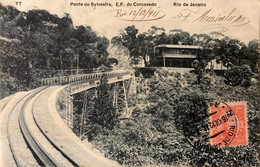 Rio De Janeiro - Ponte De Sylvestre - E.F Do Corcovado - Ligne Du Chemin De Fer - Brésil Brasil - Rio De Janeiro