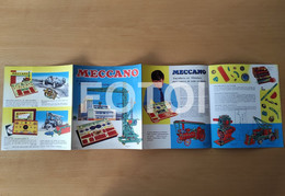 RARE 1961 ORIGINAL MECCANO LEAFLET CATALOG PORTUGUESE EDITION TOYS JOUETS JOUET - Meccano