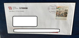 Spr24	ITALIA STORIA POSTALE REPUBBLICA € 0,60 MEI 2011 ISOLATO - 2011-20: Marcophilia