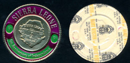 Sierra Leone 1966 3c Gold Coin - Anniversary Of Independance - SG 3 - Emissions Générales