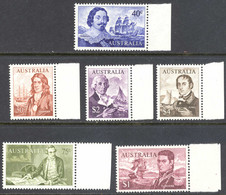 1564)  Australia 412-417  Explorer Ship Boat MNH Set 1966 - Mint Stamps