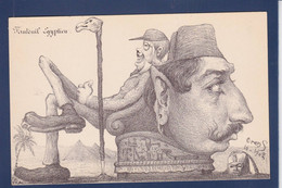 CPA Egypte Orens Satirique Caricature Non Circulé - Sonstige & Ohne Zuordnung