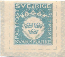 Sweden 1943 Svarsmarke - Militärmarken