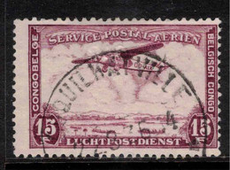 BELGIAN CONGO 1934 15f Purple Air SG 203 U #ADB4 - Used Stamps