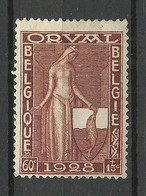 BELGIEN Belgium 1928 Michel 238 * - Nuevos