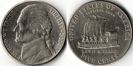 United States / 5 Cents / 2004 / KM.361 / Copper-Nickel - 1938-…: Jefferson